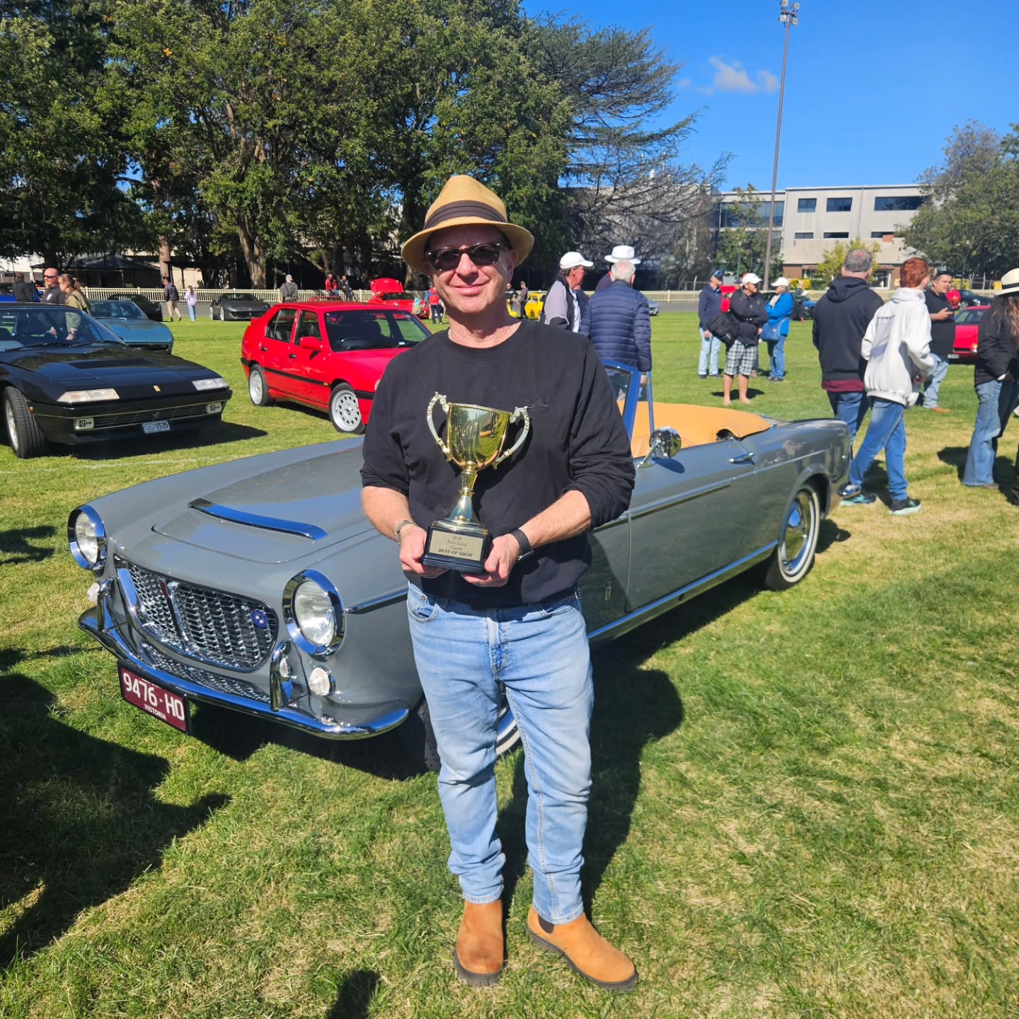 Winners are grinders. FCCV member Mark Lissek takes home Best in Show at AutoItalia 2026
